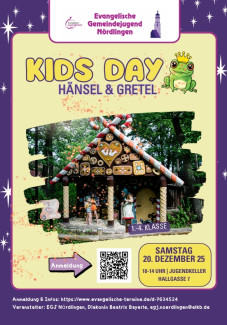 Plakat Hänsel und Gretel Kids Day
